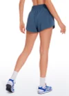 Feathery-Fit Soft High Rise Mesh Liner Shorts with Zip Pockets 2.5