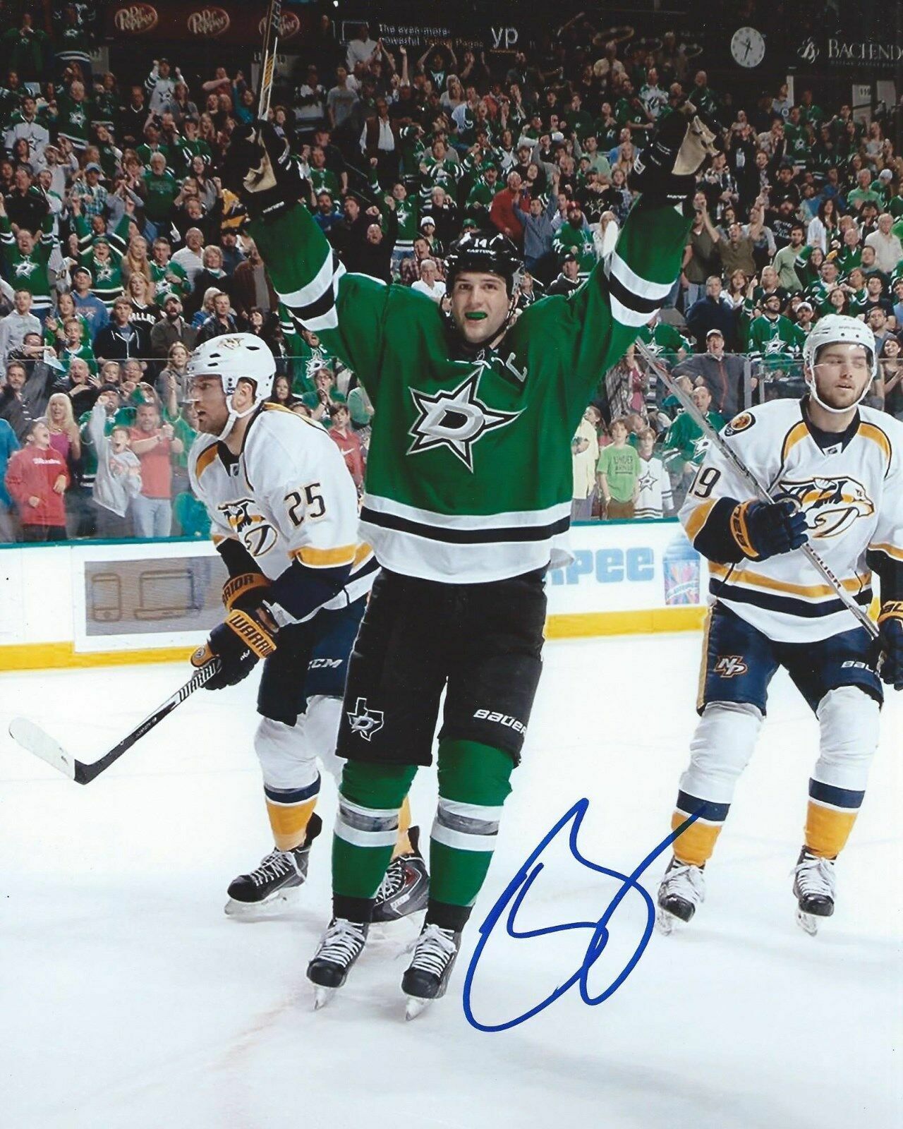 Jamie Benn Autographed Signed 8x10 Photo Poster painting ( Stars ) REPRINT