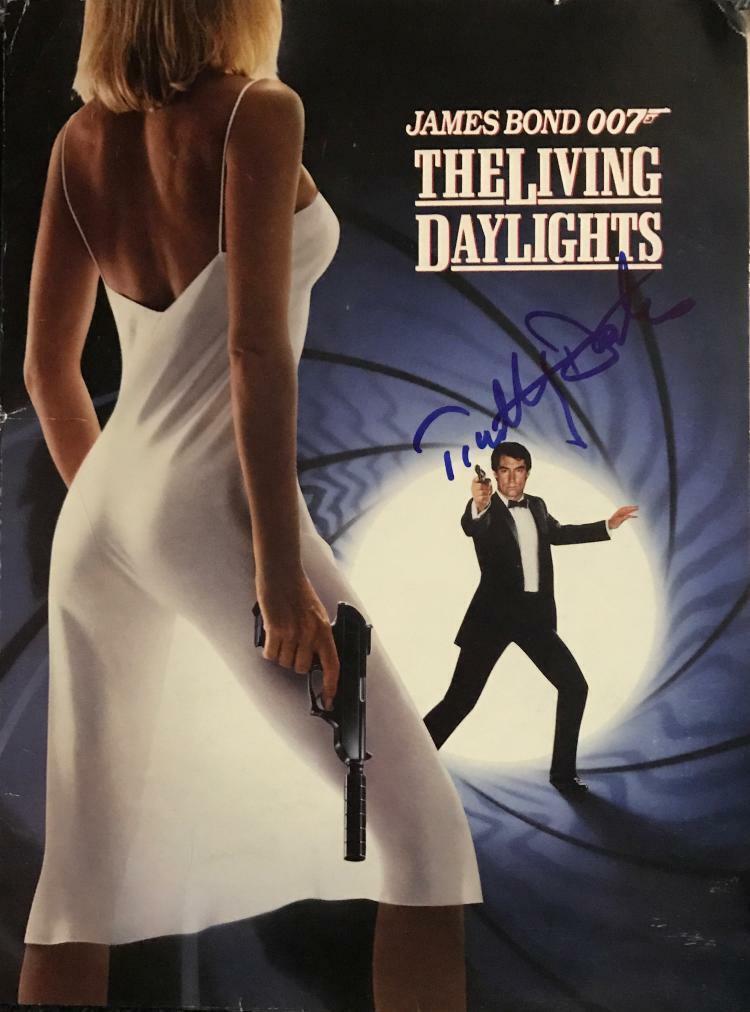 TIMOTHY DALTON Signed Photo Poster paintinggraph - Film Star Actor - JAMES BOND preprint