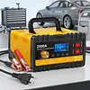12V/24V Car Battery Charger with Cable Clamps & LCD Display Automatic Chargers and Maintainer for Car Motorcycle Lawn Mower