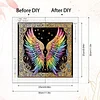Diamond Painting-DIY Crystal Rhinestone Angel Wings