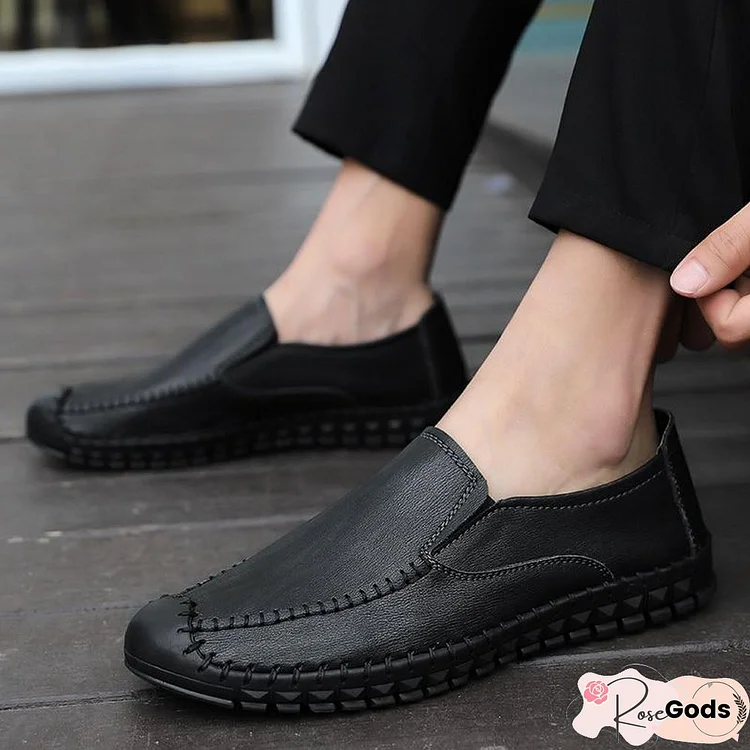 Man Casual Shoes Man Shoes Breathable Lightweight Offer Day-Long Comfort Man Slip-On Shoes