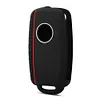 Silicone Car Key Case 3 Buttons Car Remote Key Fob for VW Sagitar Polo Bora Golf