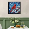 Diamond Painting-DIY Crystal Rhinestone Red Sparrow