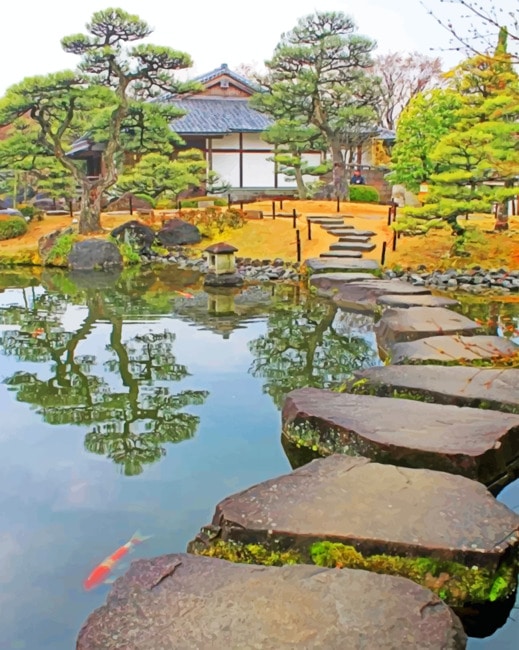

Koko Landscape Japan – Travel Paint By Numbers - 40*50CM, 501 Original