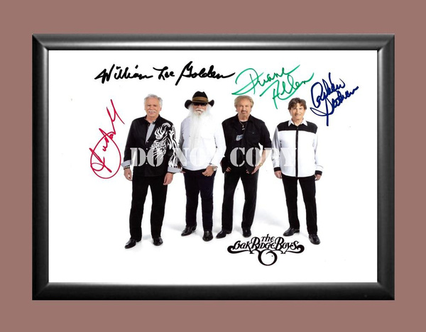 The Oak Ridge Boys Band Signed Autographed Poster Photo Poster painting A2 16.5x23.4