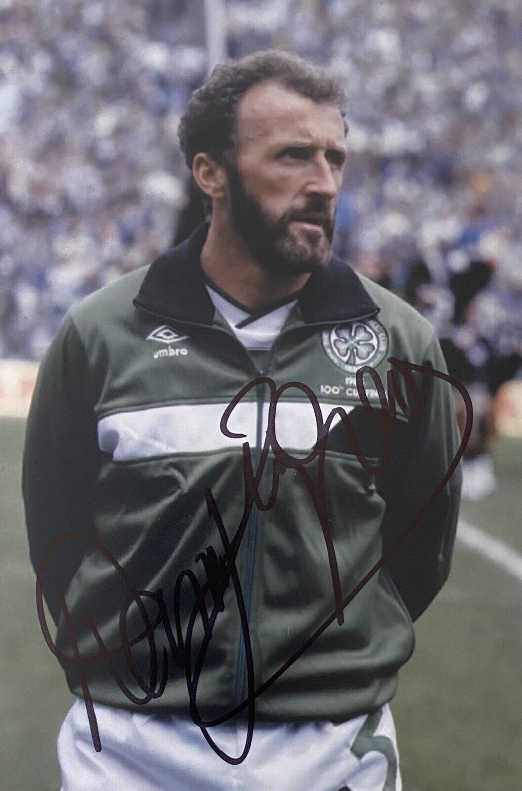 Danny McGrain Genuine Hand Signed Celtic 6X4 Photo Poster painting