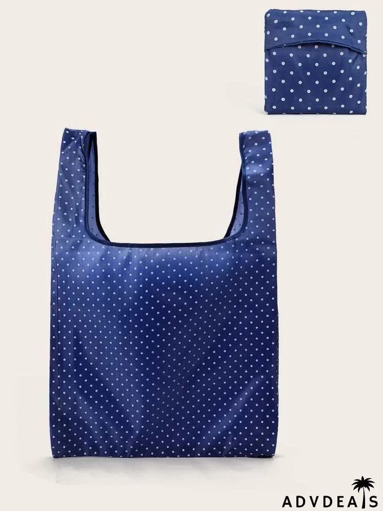 Polka Dot Shopper Bag