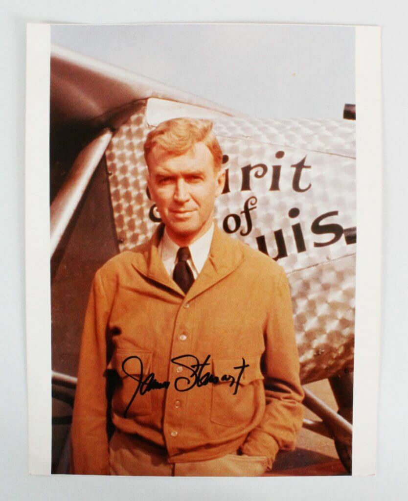 James Stewart Signed Photo Poster painting 11x14 - COA JSA