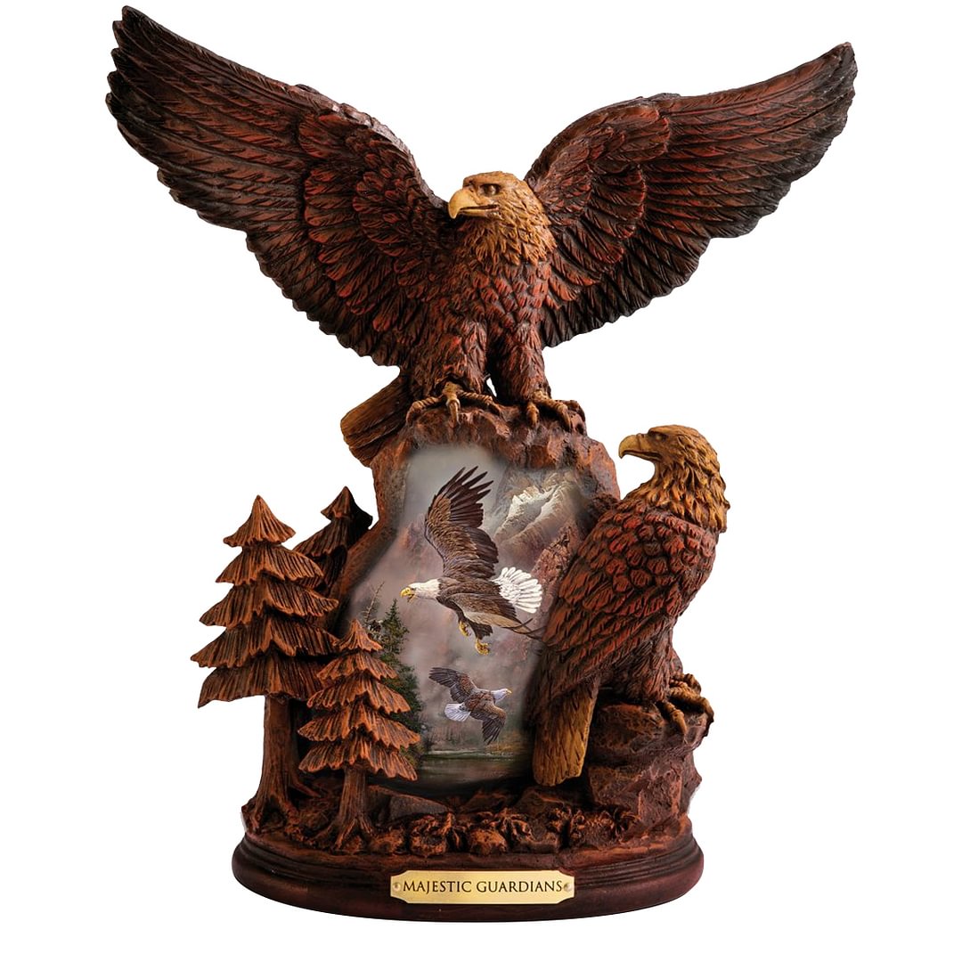 2023 New Year Sale - Majestic Guardians Eagle Sculpture