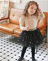 Kid Baby Girl Sparkle Lace Mesh Skirts Dresses