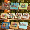 (US Only)DIY Diamond Art Greeting Cards Congratulations Cards & Gifts (10pcs Birds)