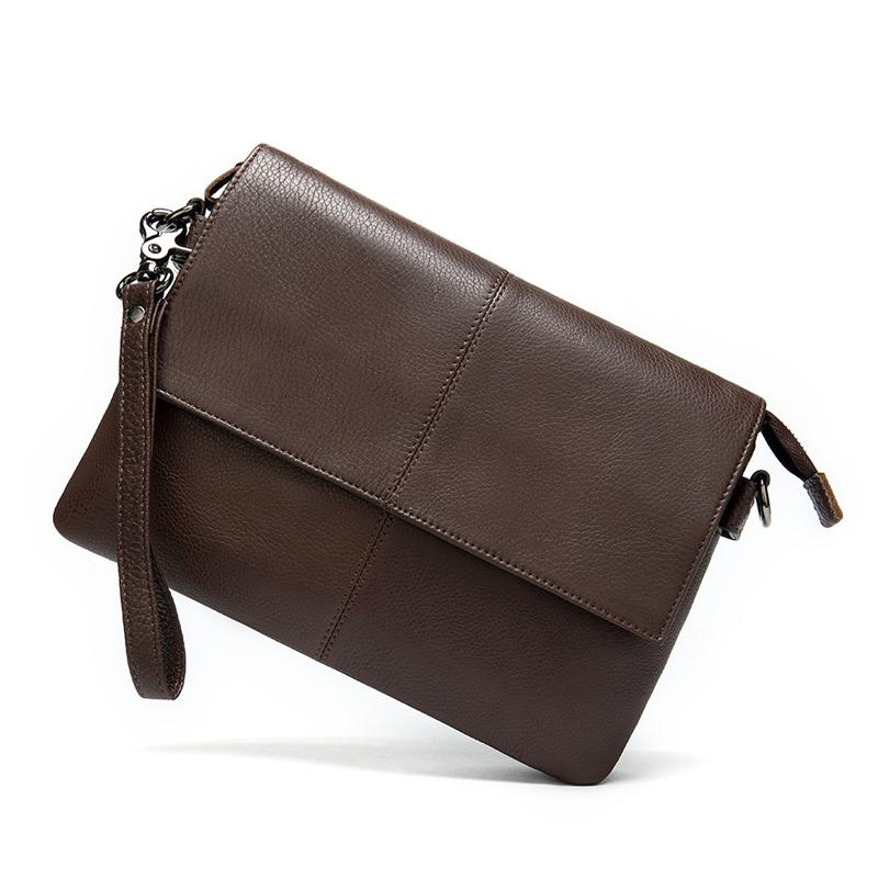 Business Multipurpose Casual Handbags Soft Leather Shoulder Bags