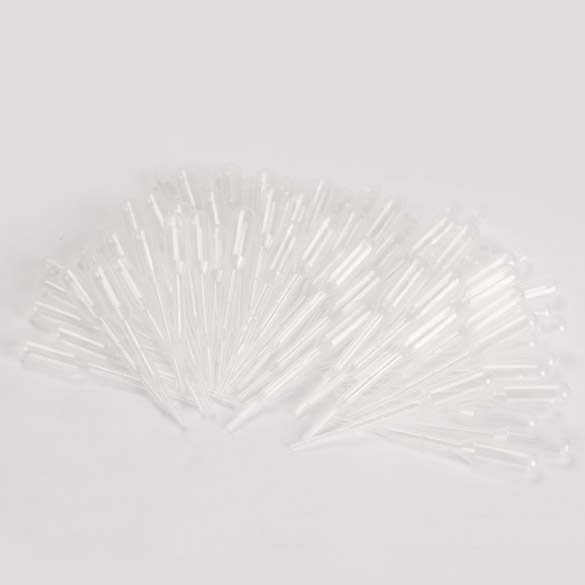 

100Pcs  Graduated Pipettes Dropper Polyethylene For Experiment Medical, 501 Original