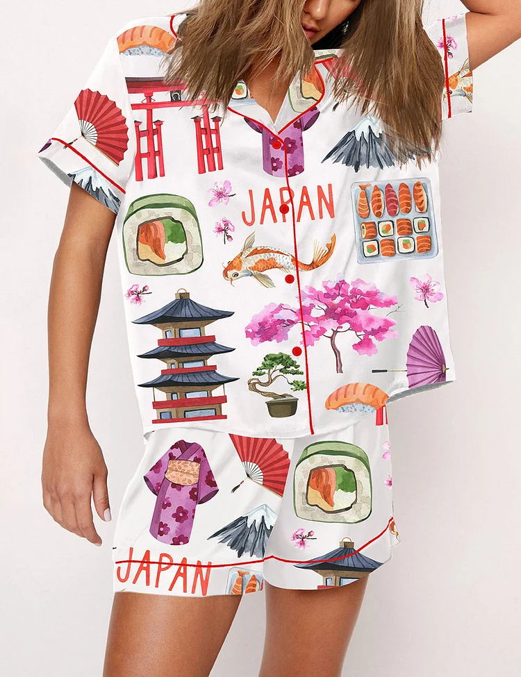 Women's Japan Trip Pajama Set