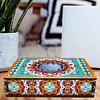 (US Only)Special Shaped Bright Drill DIY Diamond Painting Jewelry Box Kit (MH202)