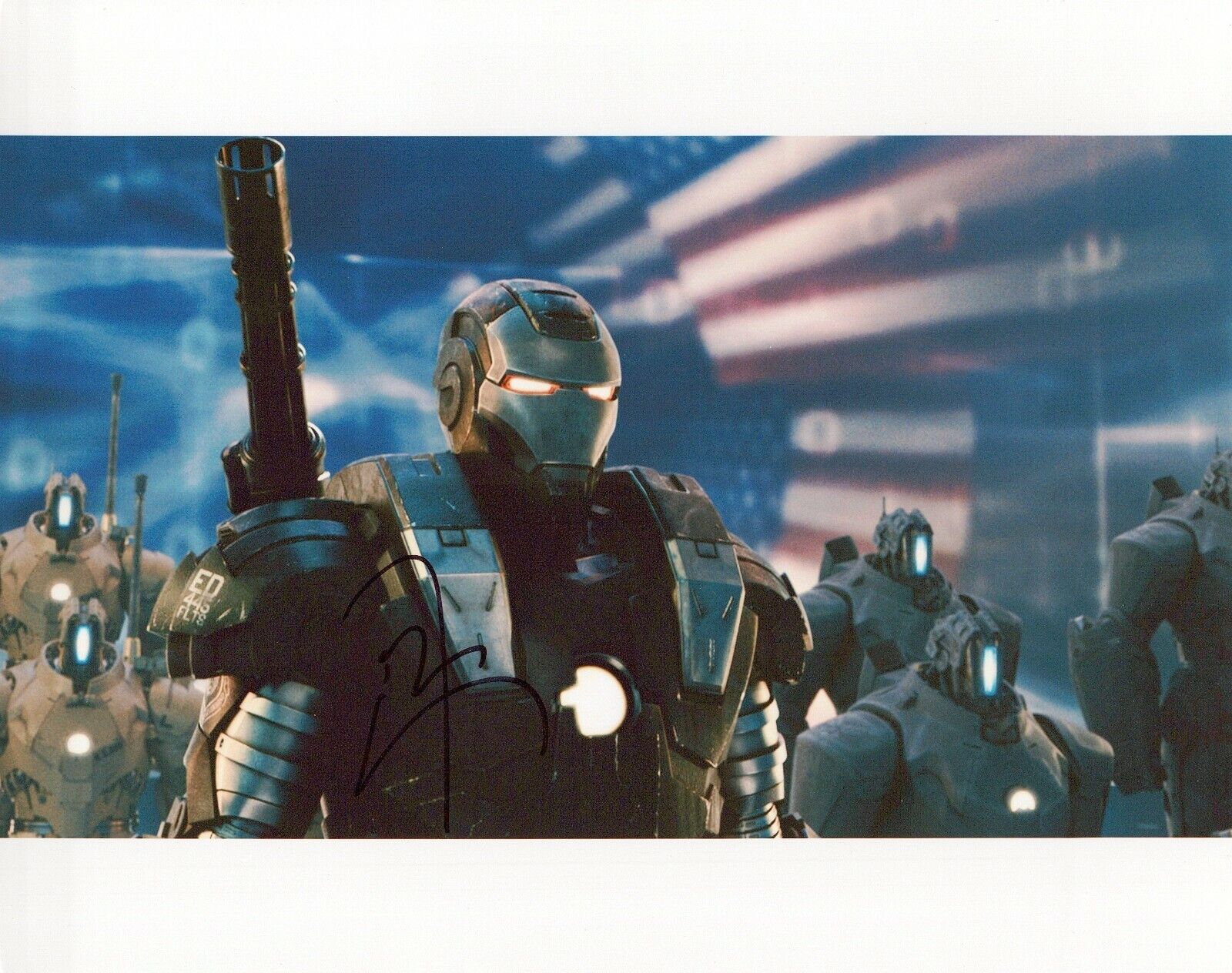 Don Cheadle Iron Man 2 autographed Photo Poster painting signed 8x10 #4 War Machine James Rhodes