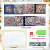 6Pcs fleurs (avec enveloppe)-carte de voeux bricolage