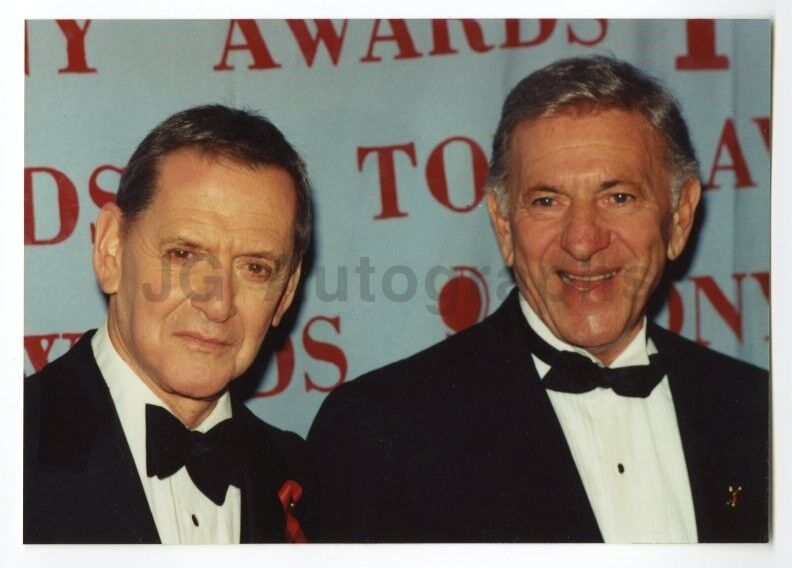 Jack Klugman & Tony Randall - 1994 Tony Awards - Original Peter Warrack Photo Poster painting