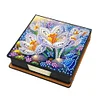 (US Local)Crocus PU Diamond Painting Memo Pad Holder Mosaic Kit for Adults Beginners