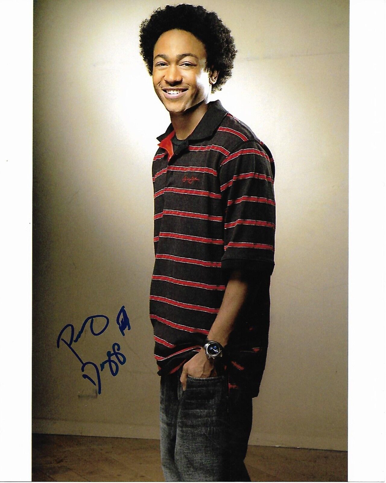 PERCY DAGGS III VERONICA MARS AUTOGRAPHED Photo Poster painting SIGNED 8X10 #1 WALLACE FENNEL