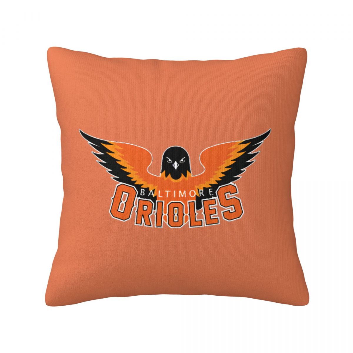 Baltimore Orioles Concept Logo Sports History Decorative Square Throw Pillow Covers