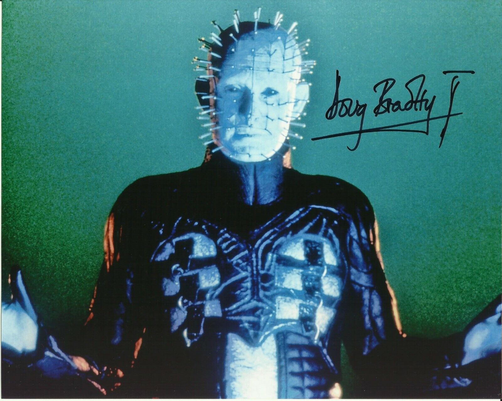 DOUG BRADLEY SIGNED HELLRAISER Photo Poster painting UACC REG 242 (1)