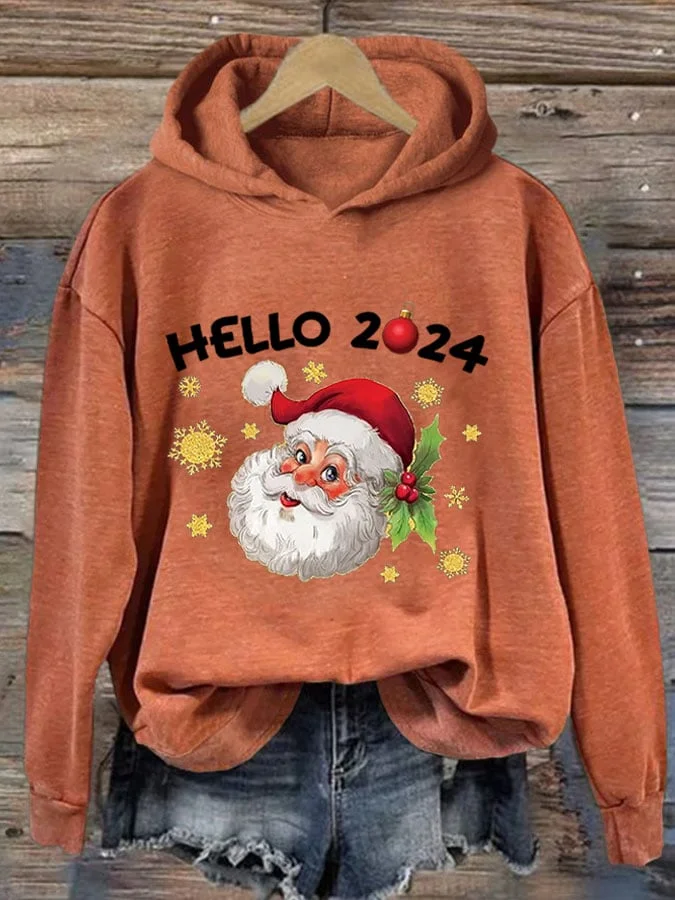 Christmas Women's Print Hoodie