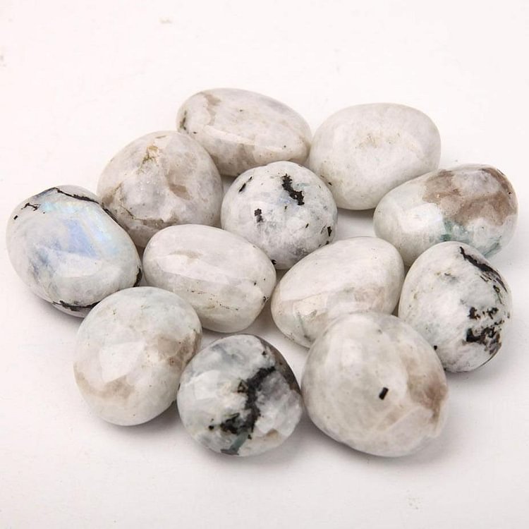 0.1kg Black Moonstone bulk tumbled stone Crystal wholesale suppliers