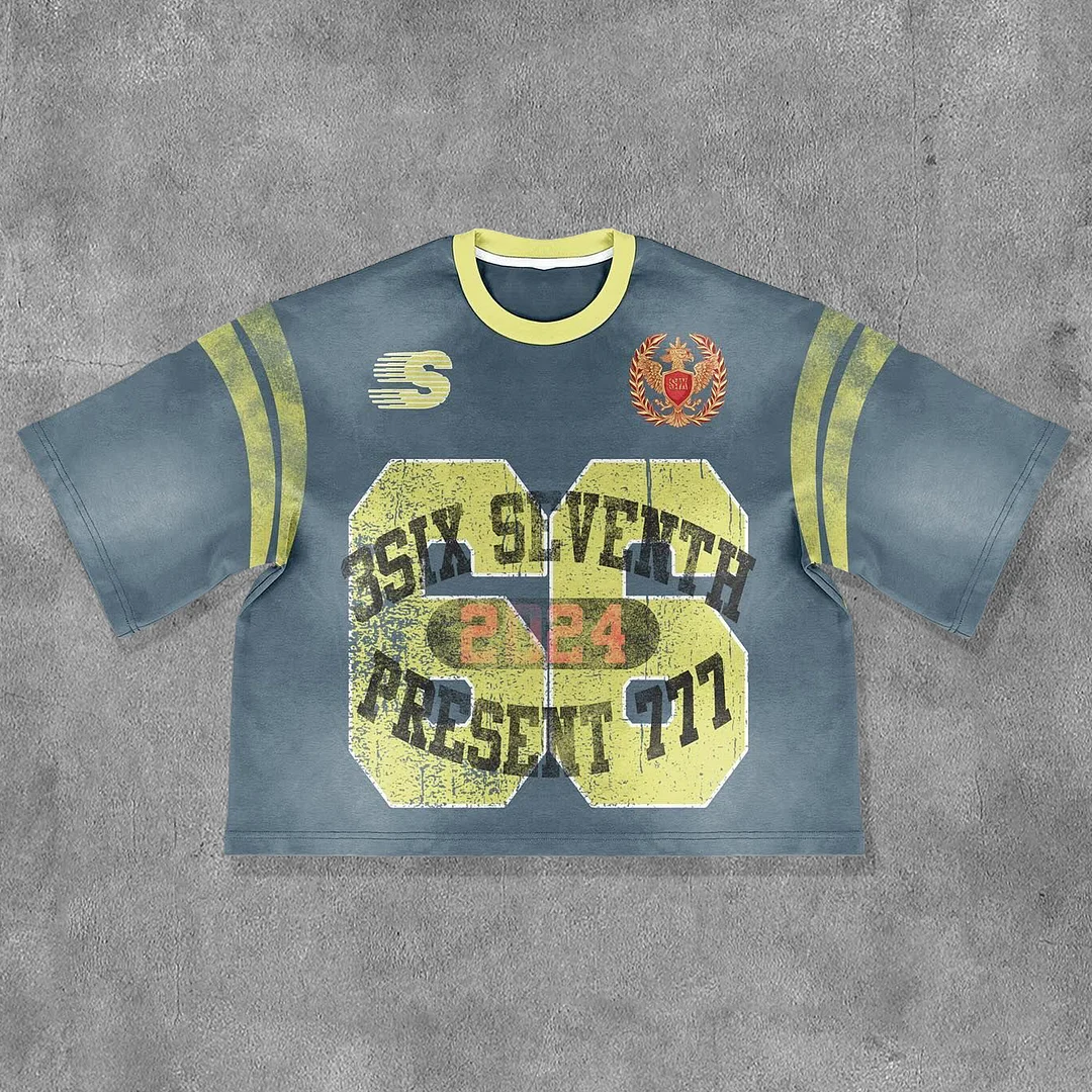 Six Seventh Present Print Short Sleeve T-Shirt