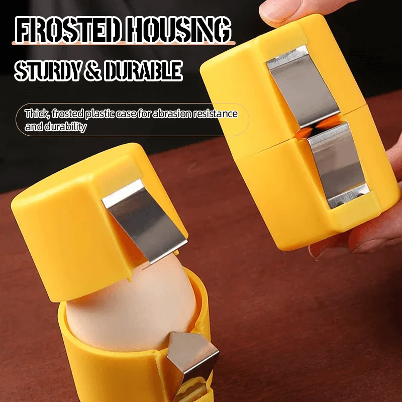 🎊Stainless Steel Egg Opener &ndash; Crack. Cut. and Separate Eggs Easily🍳