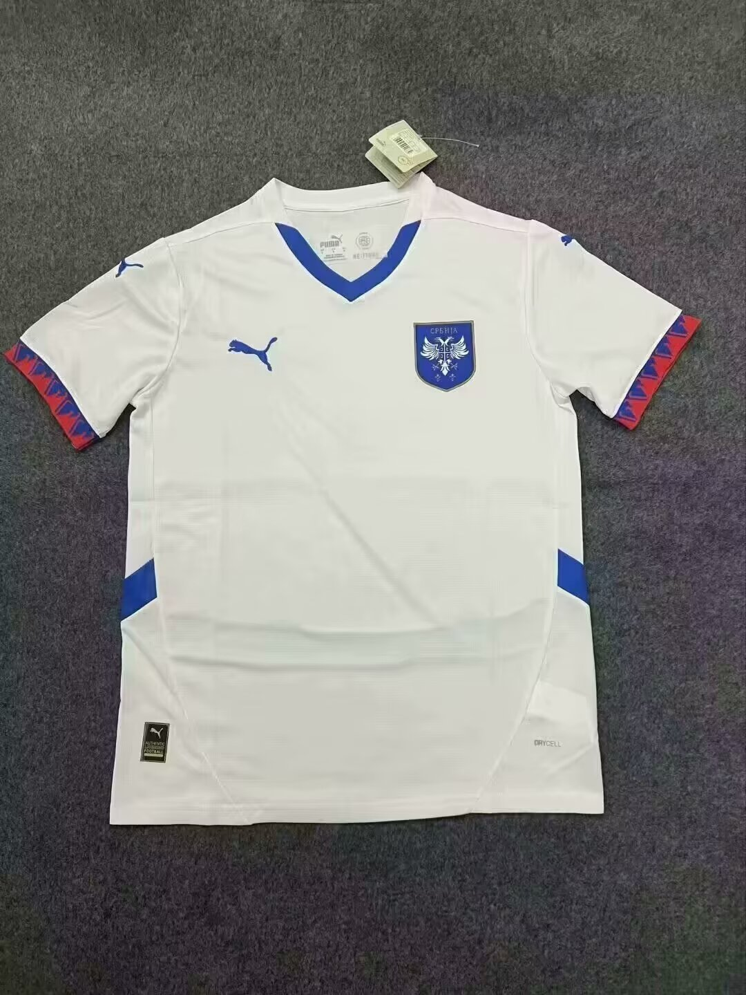 2024 Serbia Away Football Shirt Thai Quality