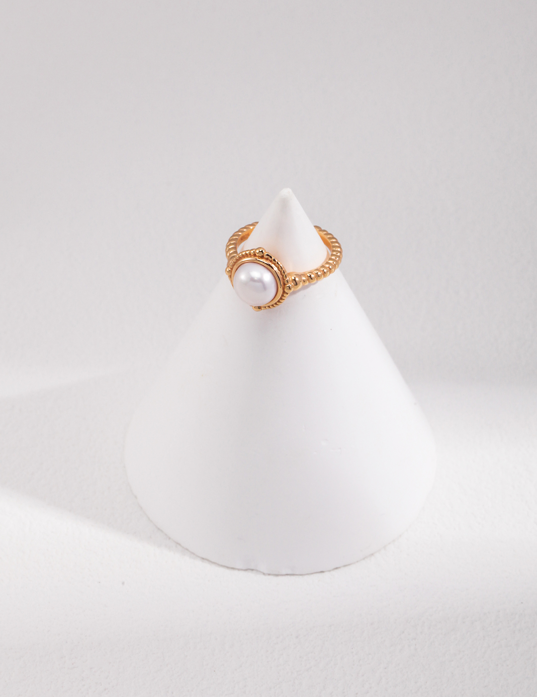 Open Pearl Ring