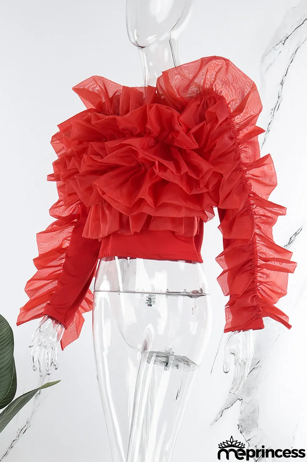 White Elegant Solid Patchwork Appliques O Neck Tops