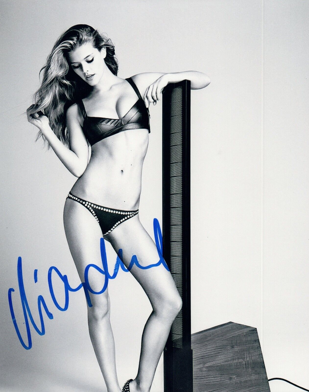 Nina Agdal Signed Autograph 8x10 Photo Poster painting Sports Illustrated Swimsuit Model COA VD