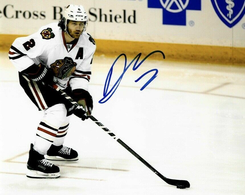 Duncan Keith Autographed Signed 8x10 Photo Poster painting ( Blackhawks ) REPRINT