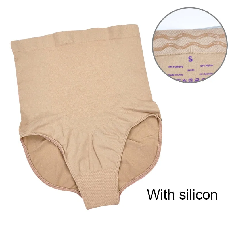 SH-0006 Women High Waist Shaping Panties Breathable Body Shaper Slimming Tummy Underwear Panty Shapers