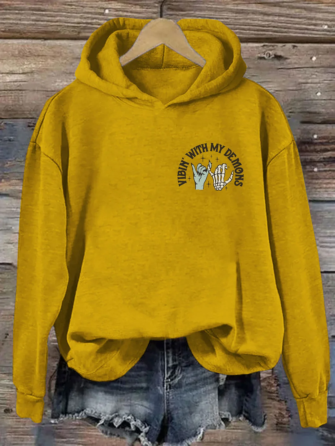 Vibin&rsquo; With My Demons Hoodie