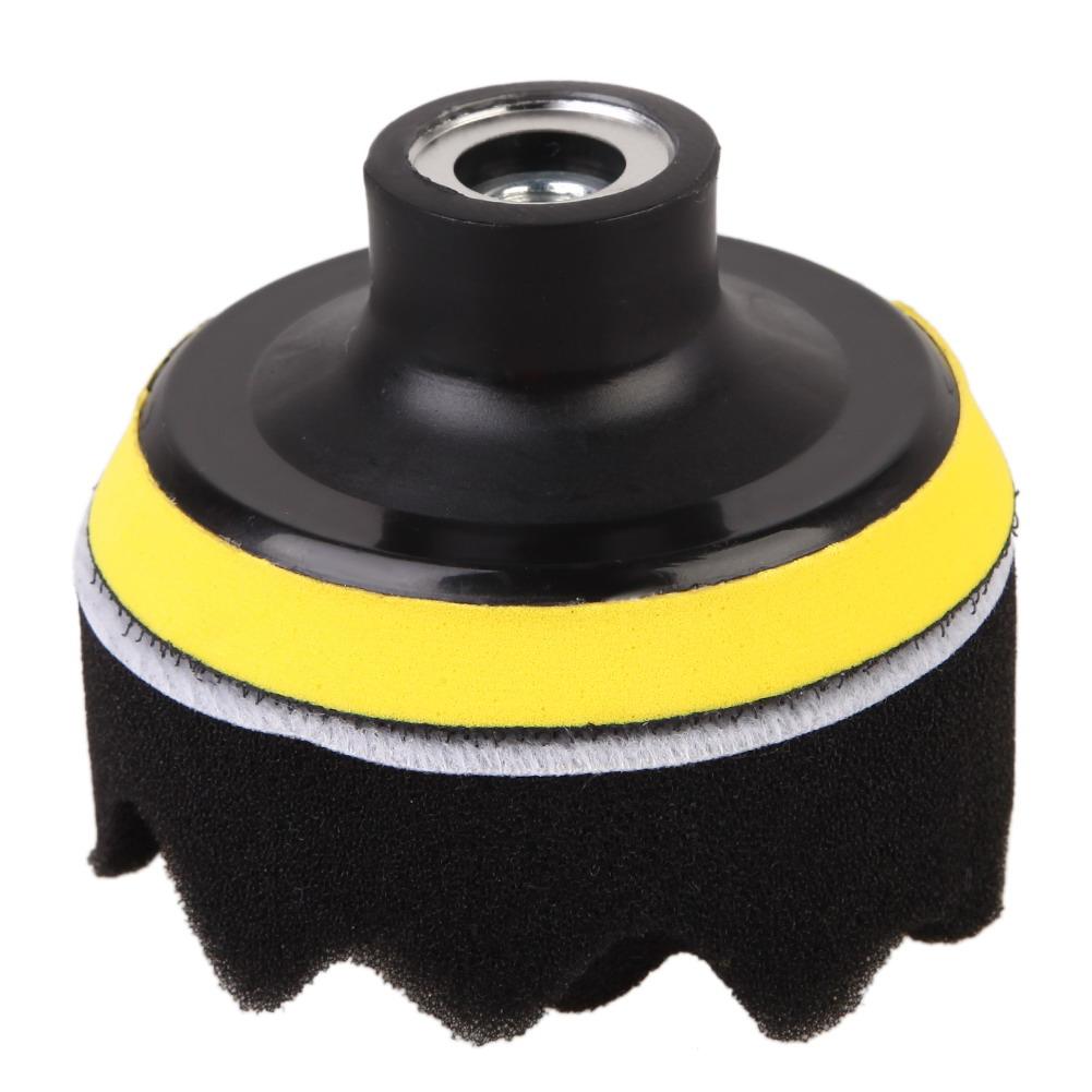 

7 Pcs 3 inch Buffing Pad Auto Car Polishing Wheel Kit Buffer + M14 Drill Ad, 501 Original