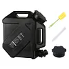 Camping Water Jug with Faucet Portable Water Bucket for Car Camping (Black)