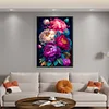 (Big Size)Peony - 11CT Stamped Cross Stitch - 40*60cm - Flower