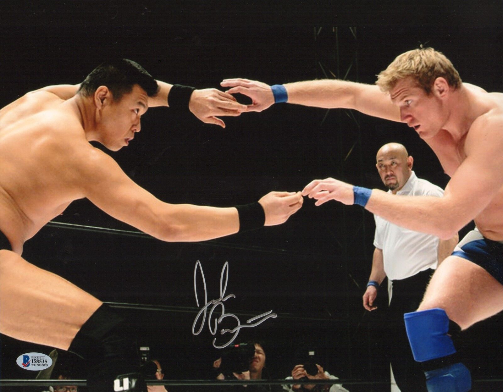 Josh Barnett Signed 11x14 Photo Poster painting BAS Beckett COA UFC New Japan Pro Wrestling NJPW