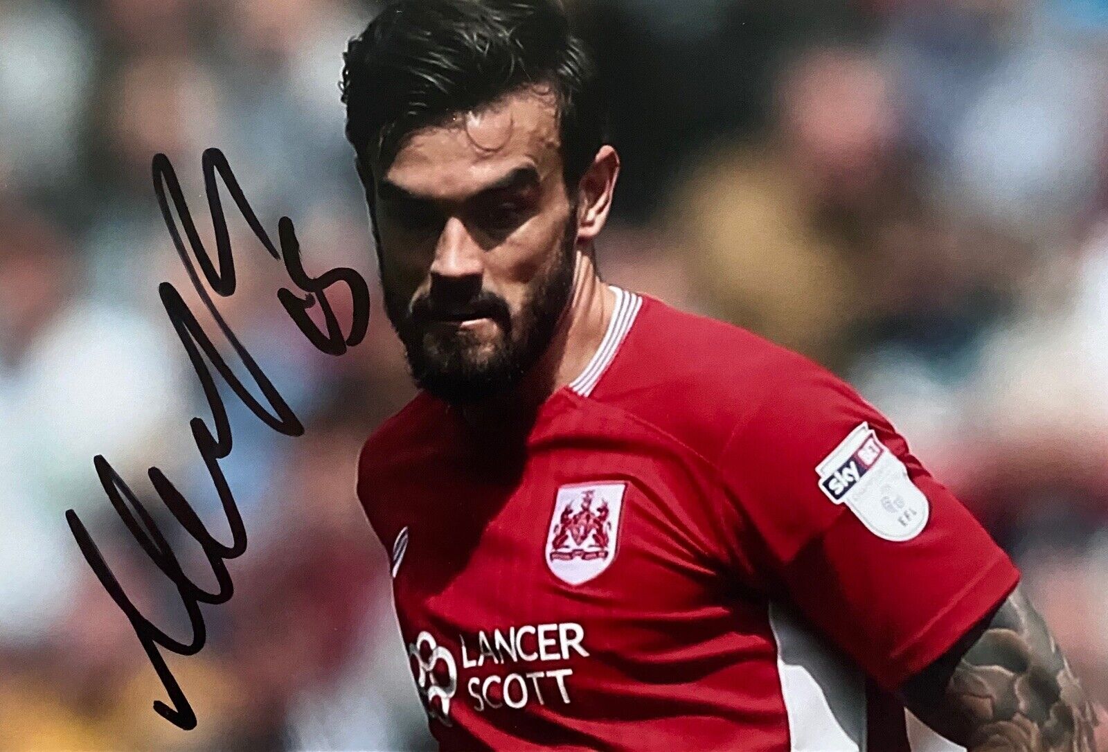 Marlon Pack Genuine Hand Signed 6X4 Photo Poster painting - Bristol City