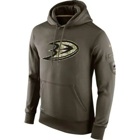 Men's Anaheim Ducks  Salute To Service NHL Hoodie