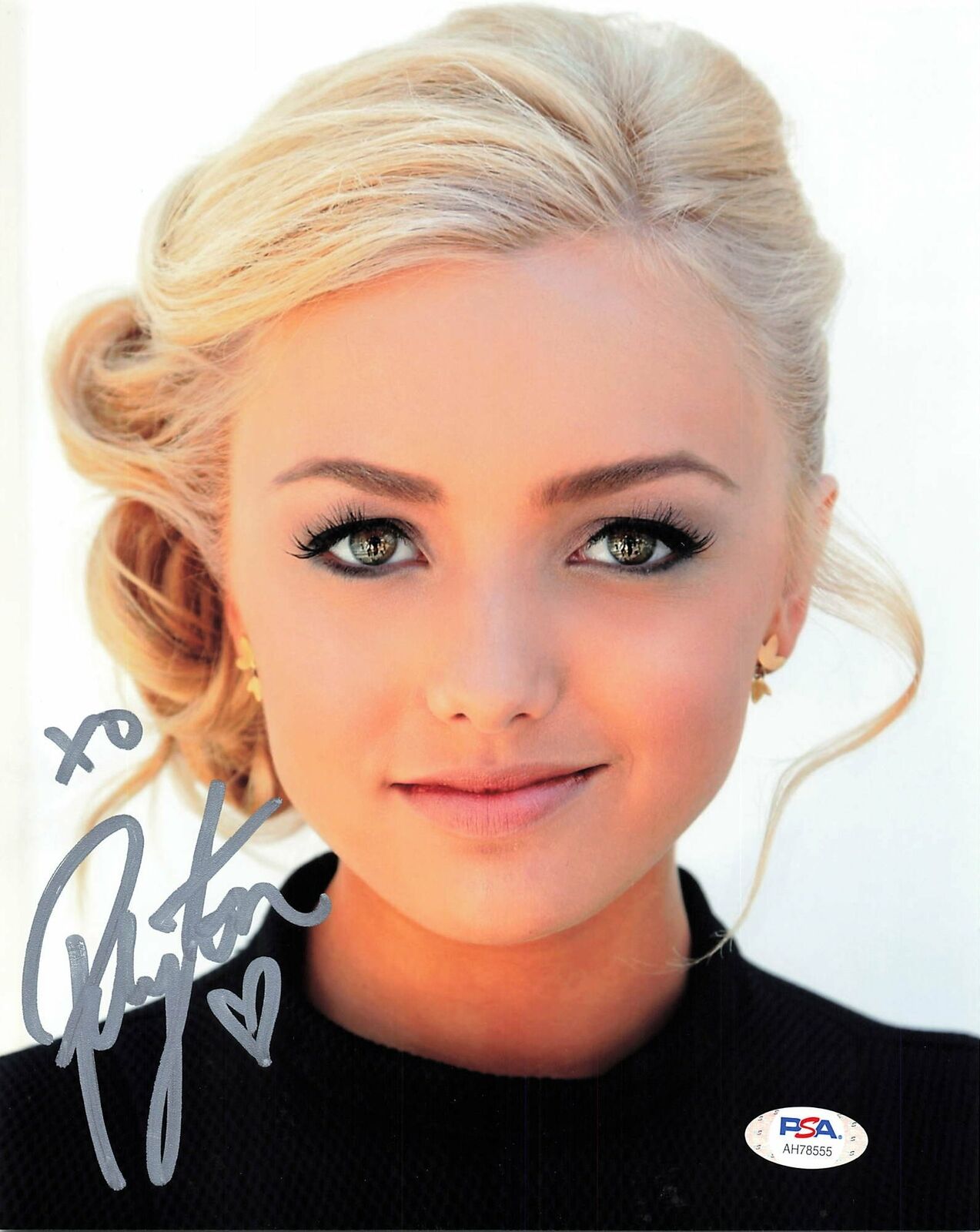 Peyton List signed 8x10 Photo Poster painting PSA/DNA Jessie Bunk'd Autographed