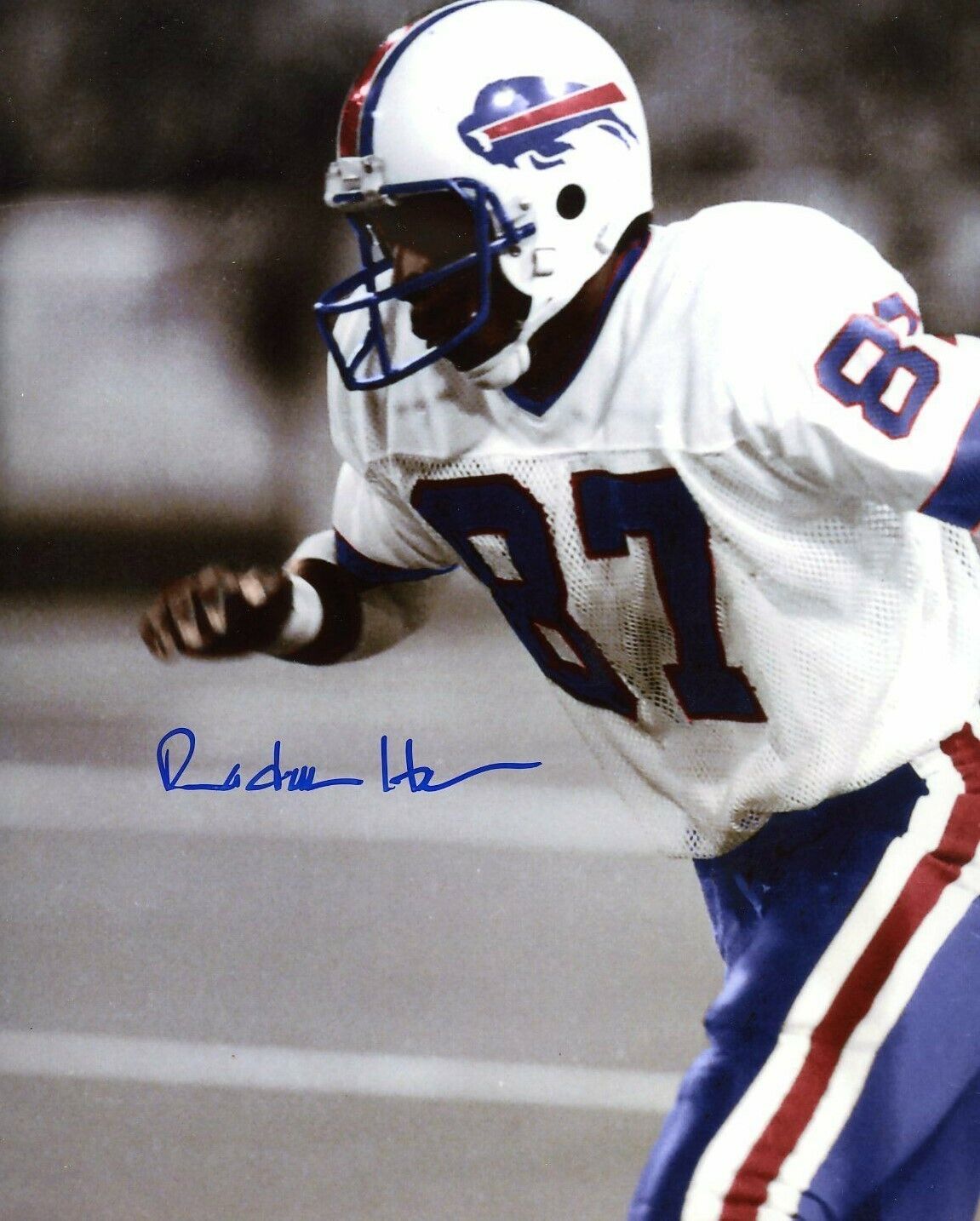 Radar Holt autographed 8x10 Buffalo Bills In Person #3