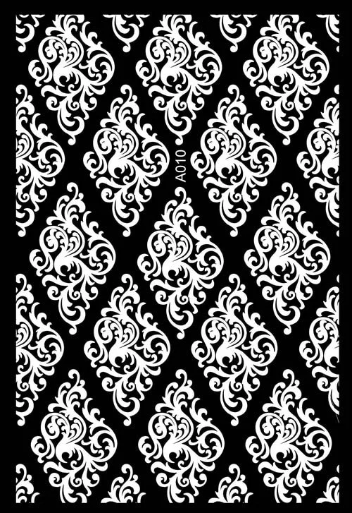 DIY White Flower Nail Stickers Decoration Manicure Foil 3D Nail Art Decorations Stickers Design Adhesive Lace Nail Decals Slider