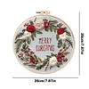 Christmas Wreath-Embroidery Kit