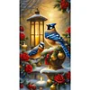 (40*70cm)Christmas Bird - Full Round Drill Diamond Painting