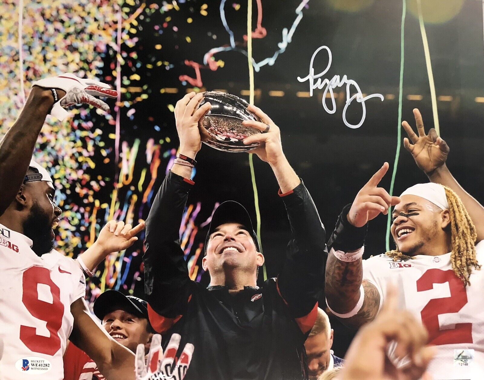 Ryan Day Signed Autographed Ohio State Buckeyes 11x14 Photo Poster painting Beckett